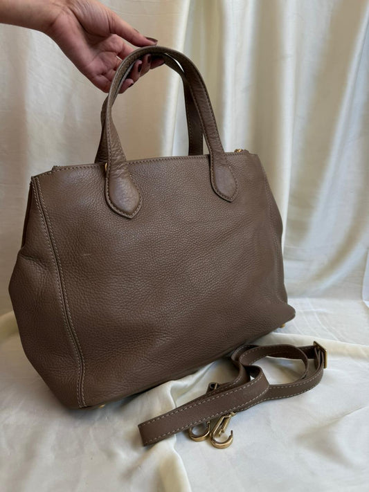 STRENESSE LEATHER TOTE BAG