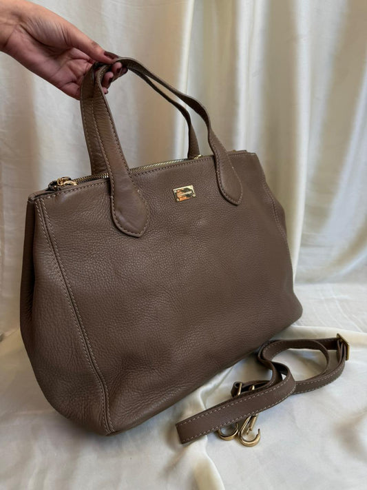 STRENESSE LEATHER TOTE BAG